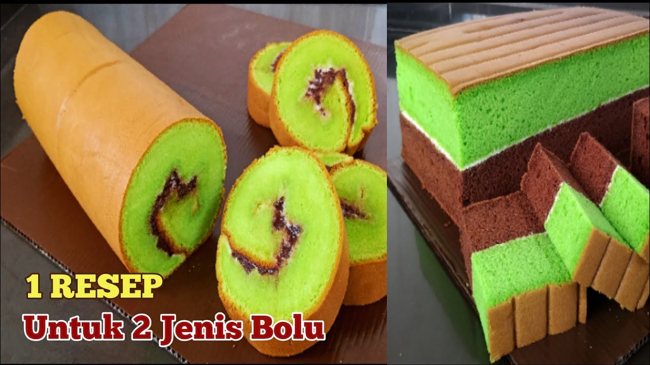 1 RESEP UNTUK 2 JENIS BOLU YANG BERBEDA ‼️WAJIB SIMPAN RESEPNYA ‼️