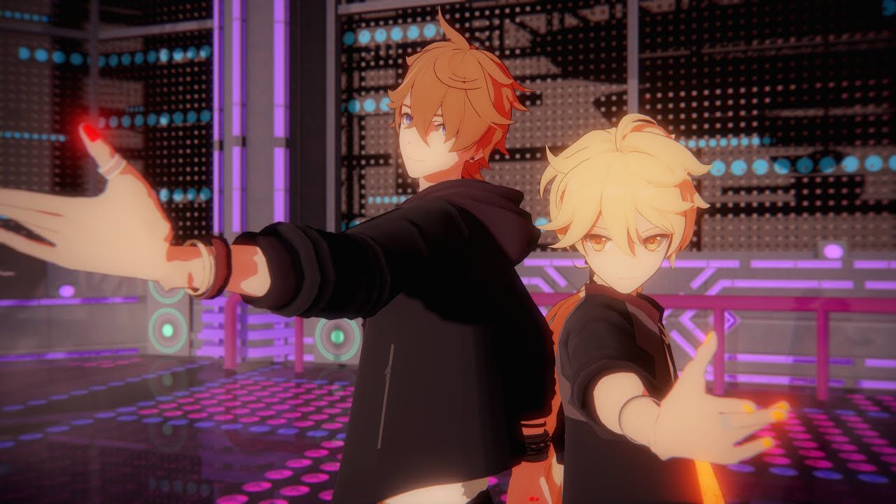 【MMD Genshin Impact】Erase or Zero | what if we become idols【Childe/Aether | タル空】