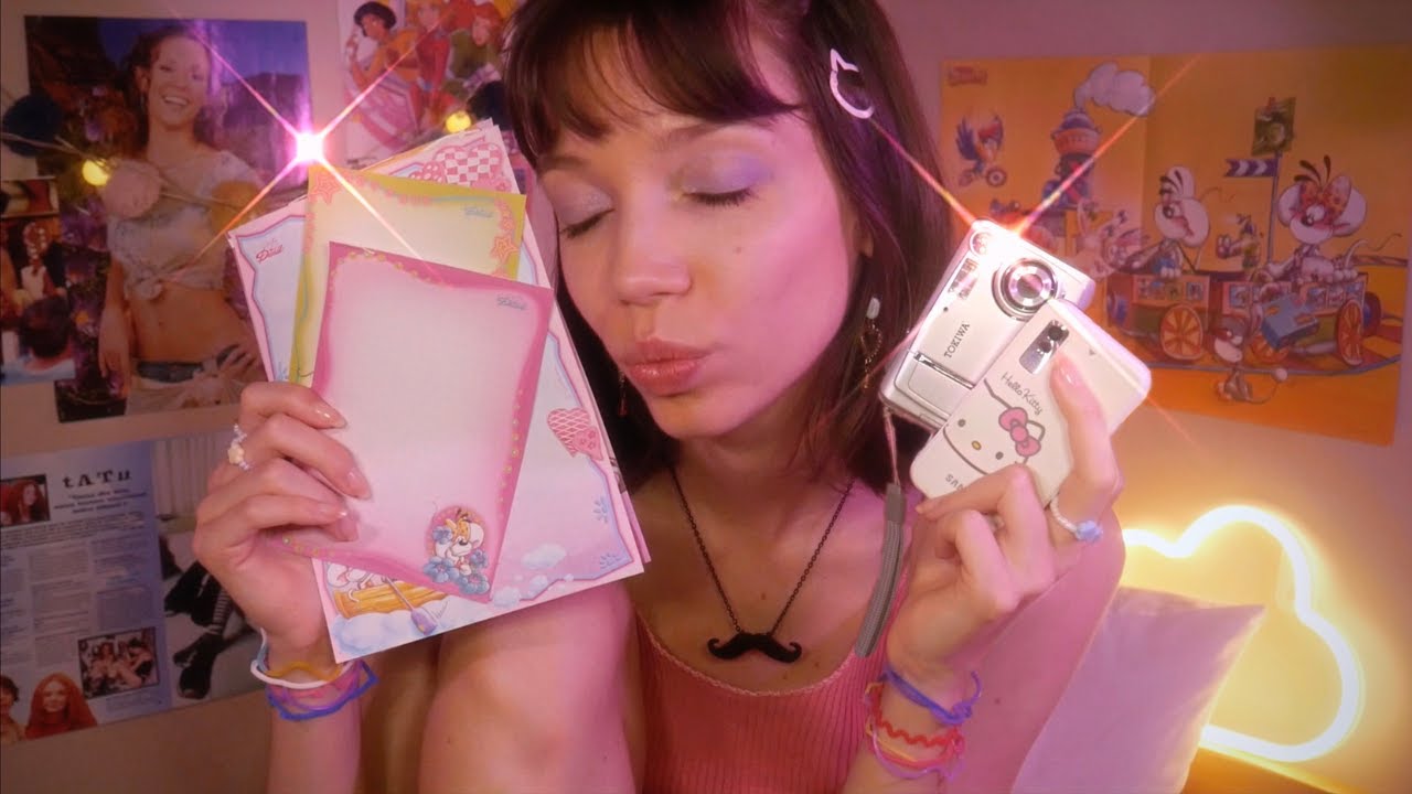 ASMR | Une soirée pyjama en 2009 📸✌️💖 Nostalgia