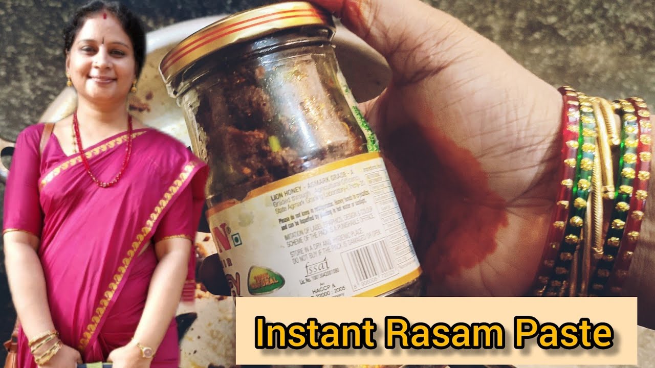 Instant Sathumadhu (Rasam) Paste 👌👌| redymix |quick rasam in tamil by Sowmya Ravi❤👌