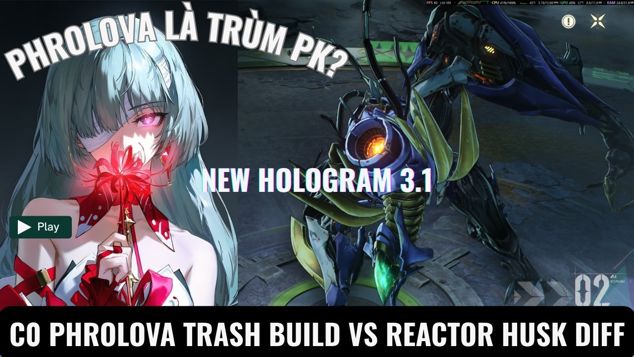 This might be the best Hologram Phrolova low budget vs Reactor Husk [Wuthering Waves]