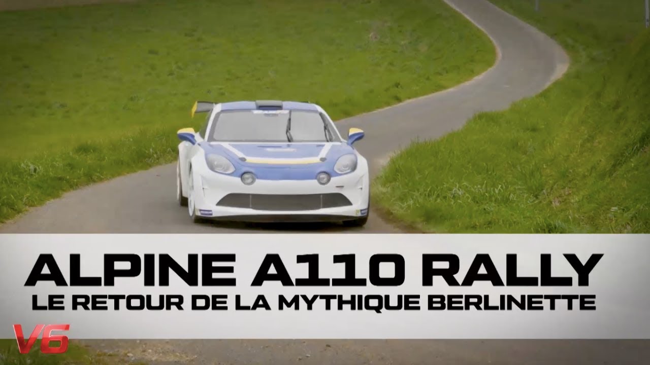 [EXCLUSIVITÉ]  Essai de la nouvelle ALPINE A110 RALLY !