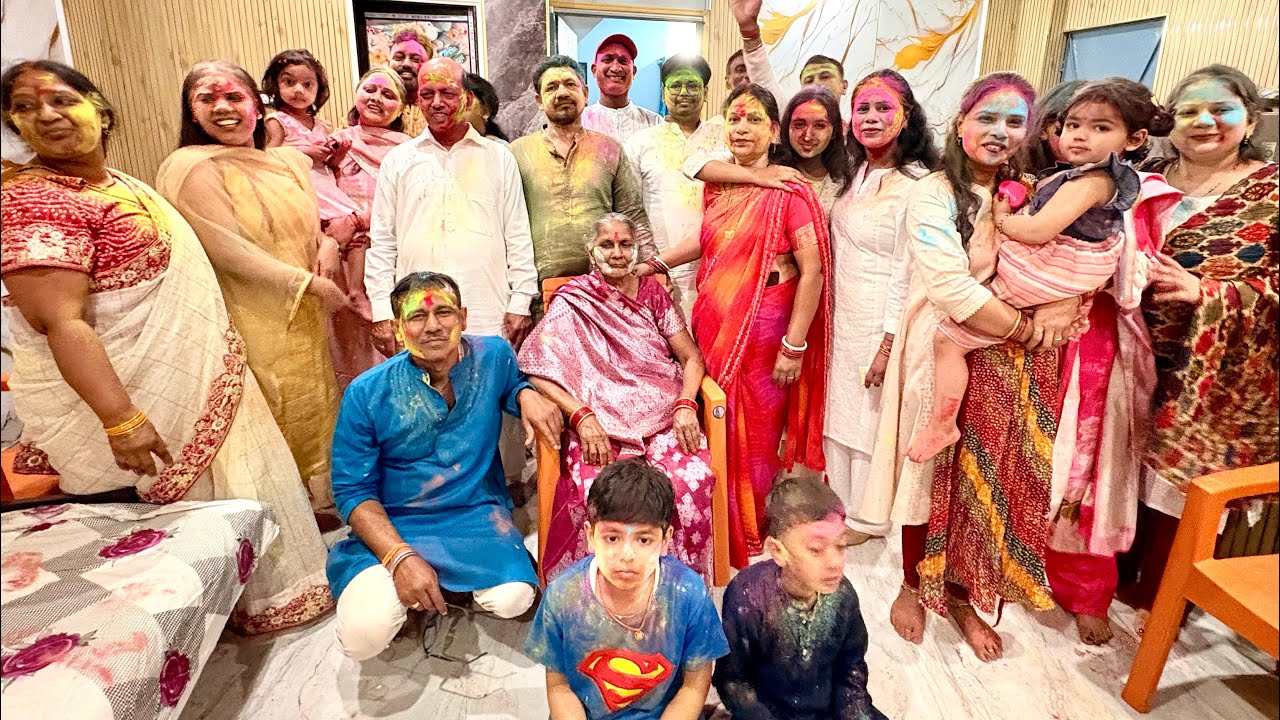 Holi Vlog With Full Masti And Dance 2026 🥳