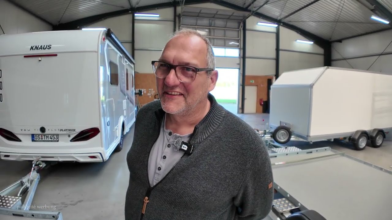 Wohnmobil High-End Anh&auml;nger 2025 vollluftgefedert Marc Ostmann Koffer