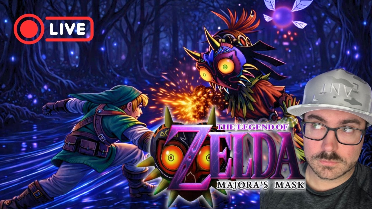 🔴 Zelda: Majora’s Mask HD | Monkeys, Dekus, and Swamps-Oh My! [ LIVE-VERTICAL]