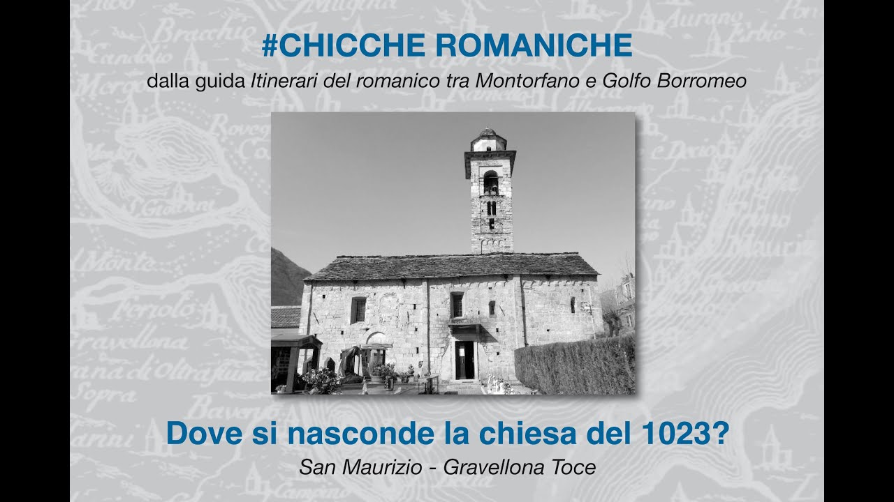 #chiccheromaniche 10 Dove si nasconde la chiesa del 1023? San Maurizio - Gravellona Toce