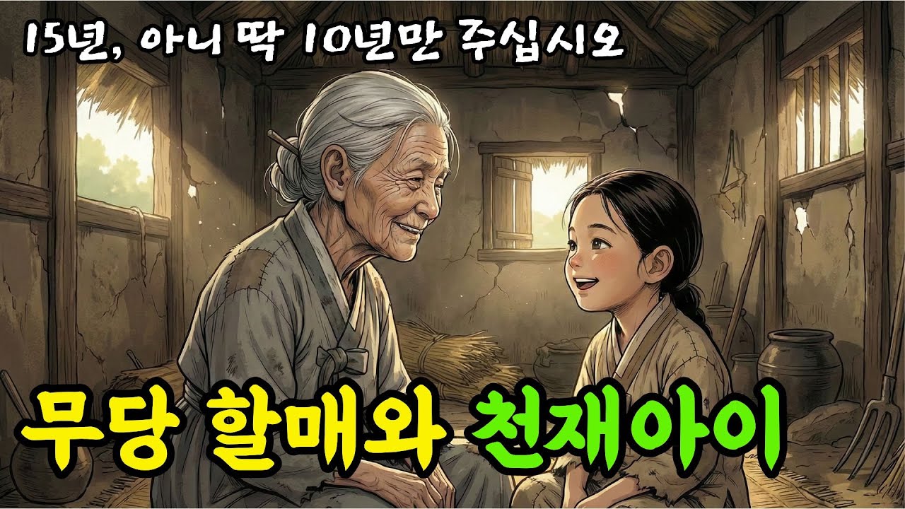 진실을 꿰뚫는 천재 아이와 무당 할매... 서로의 명줄이 된 기이하고도 뜨거운 인연 | 야담 옛날이야기 오디오북 사이다결말 라디오드라마 감동스토리