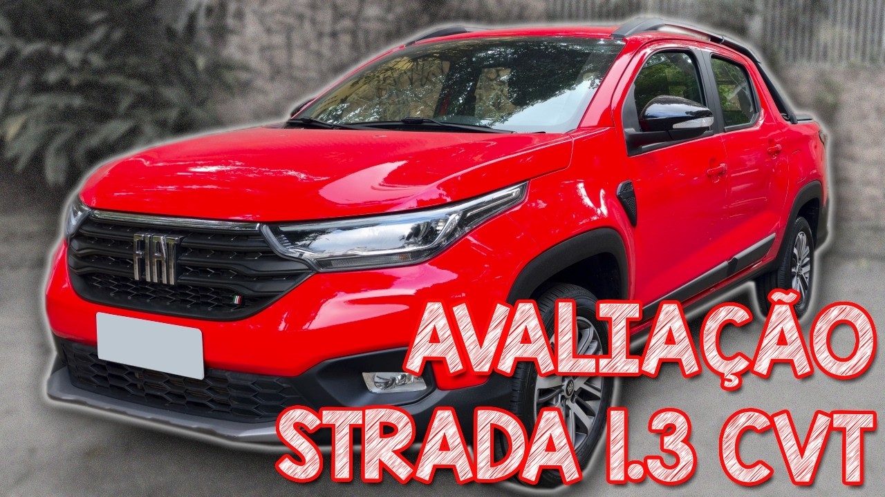 Avaliação Fiat Strada Automática 2025 - POUCO MOTOR PRA UMA PICKUP DE TRABALHO