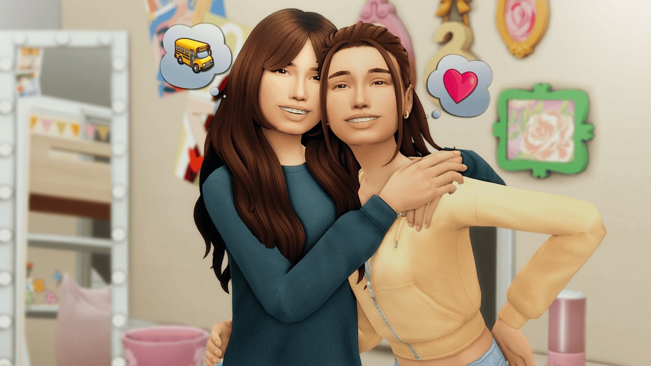Spend a Day with the Sparks Family! | The Sims 4