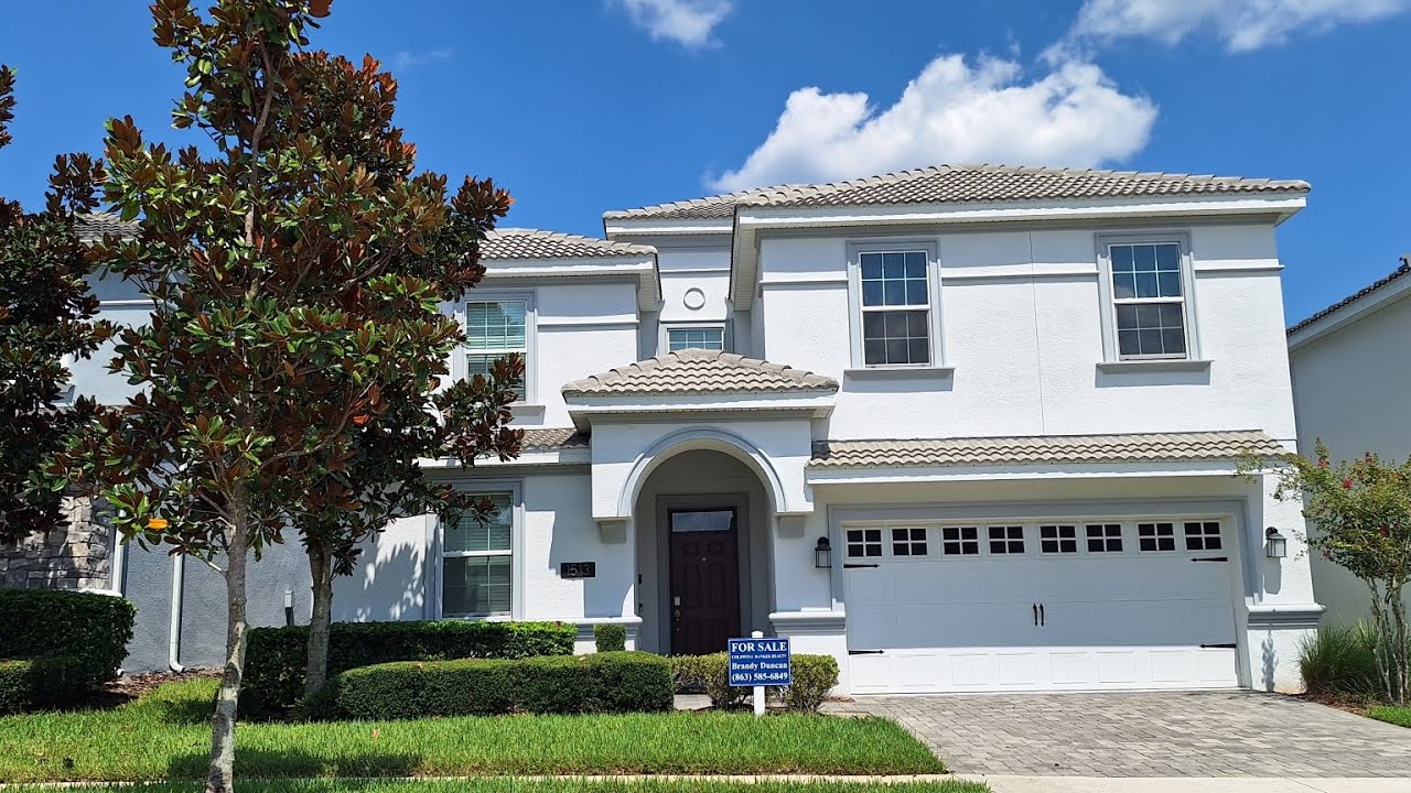 Se Vende Casa 🏡 Espectacular de 8 Dormitorios 5 Baños con Piscina Privada en Davenport, Florida 