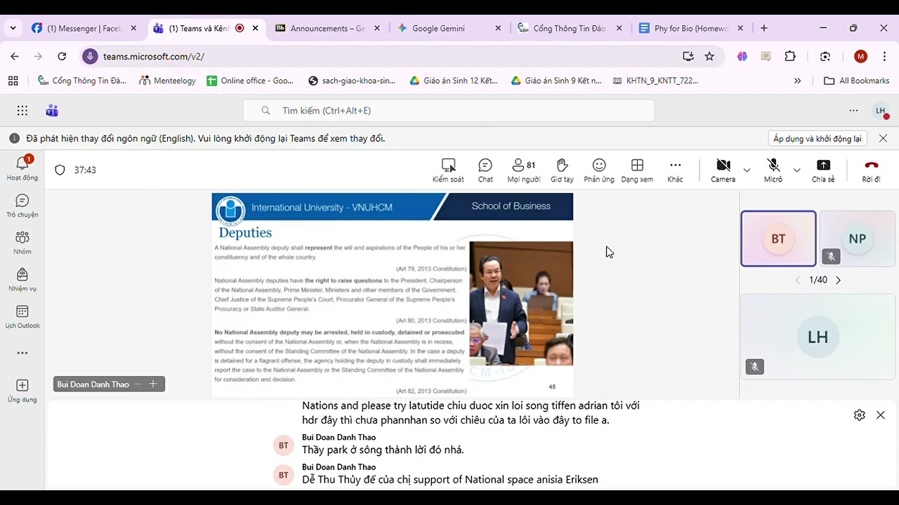 1 Teams và Kênh   week 4  Constitutional law   Microsoft Teams   Google Chrome 2026 02 03 10 48 42