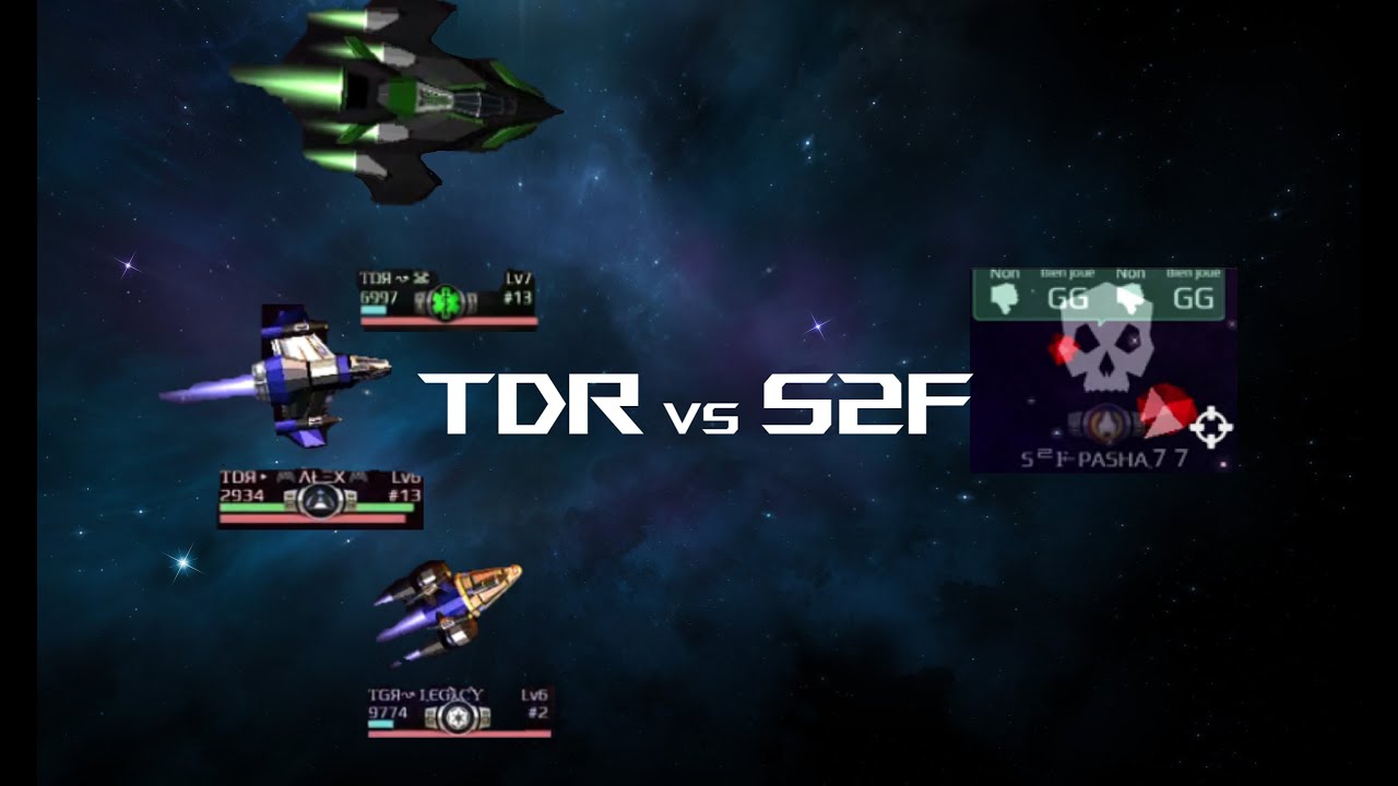 [STARBLAST.IO] survival mode war TDR vs S2F and cheaters