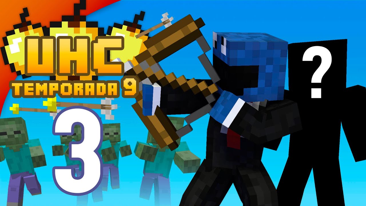 UHC T9 Ep.3 - ¿ESO DE AHÍ ES LAVA? - Minecraft Chincheto77