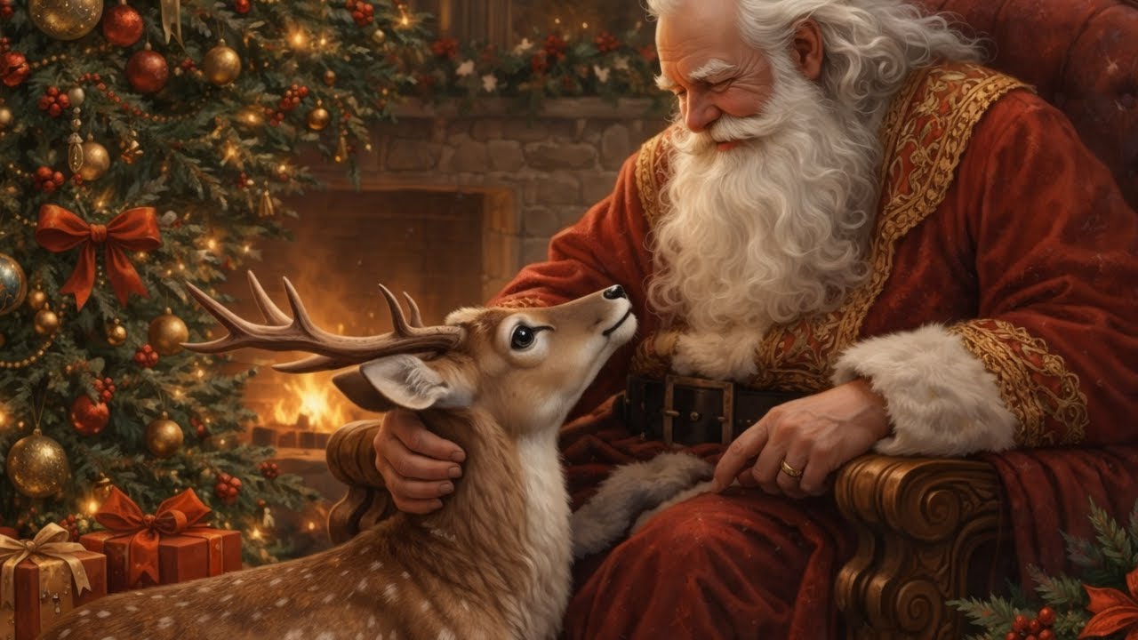 Babbo Natale 🎅 Canzone di Natale per Bambini | Cartoni di Natale | I Cartoni di Semjase