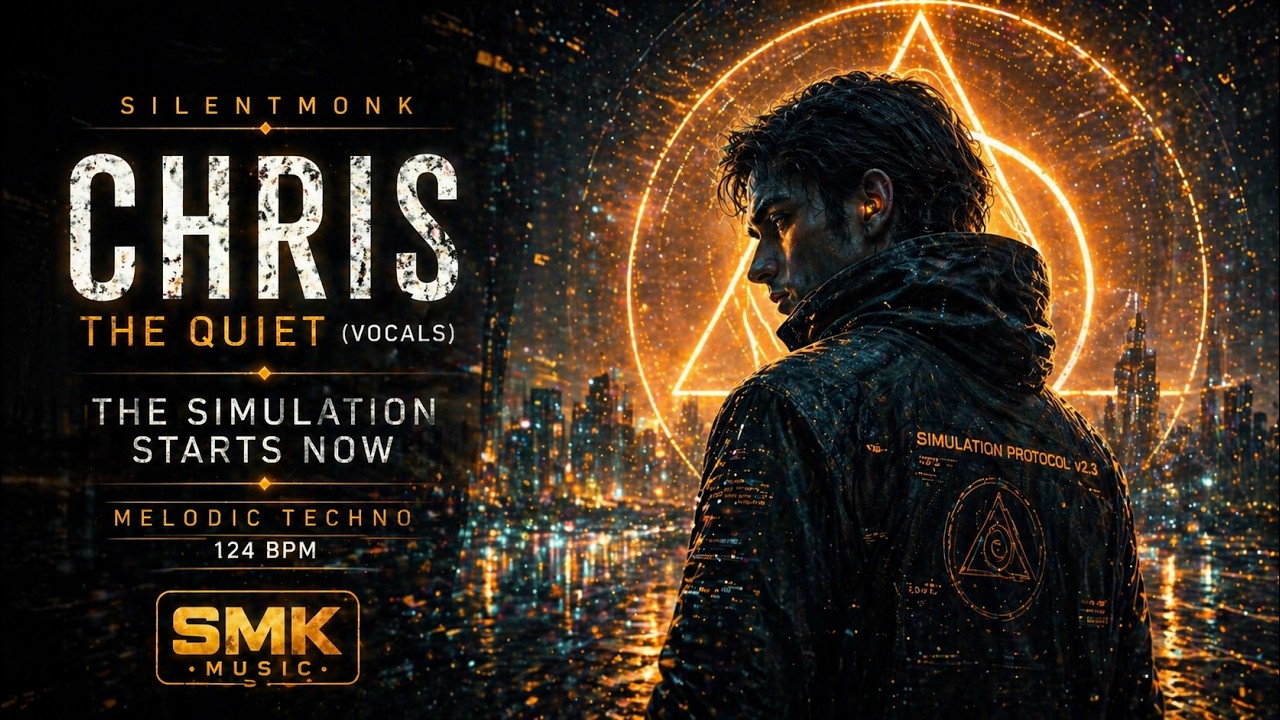 Chris – The Quiet (Vocals) — The Simulation Starts Now | Melodic Techno (124 BPM)