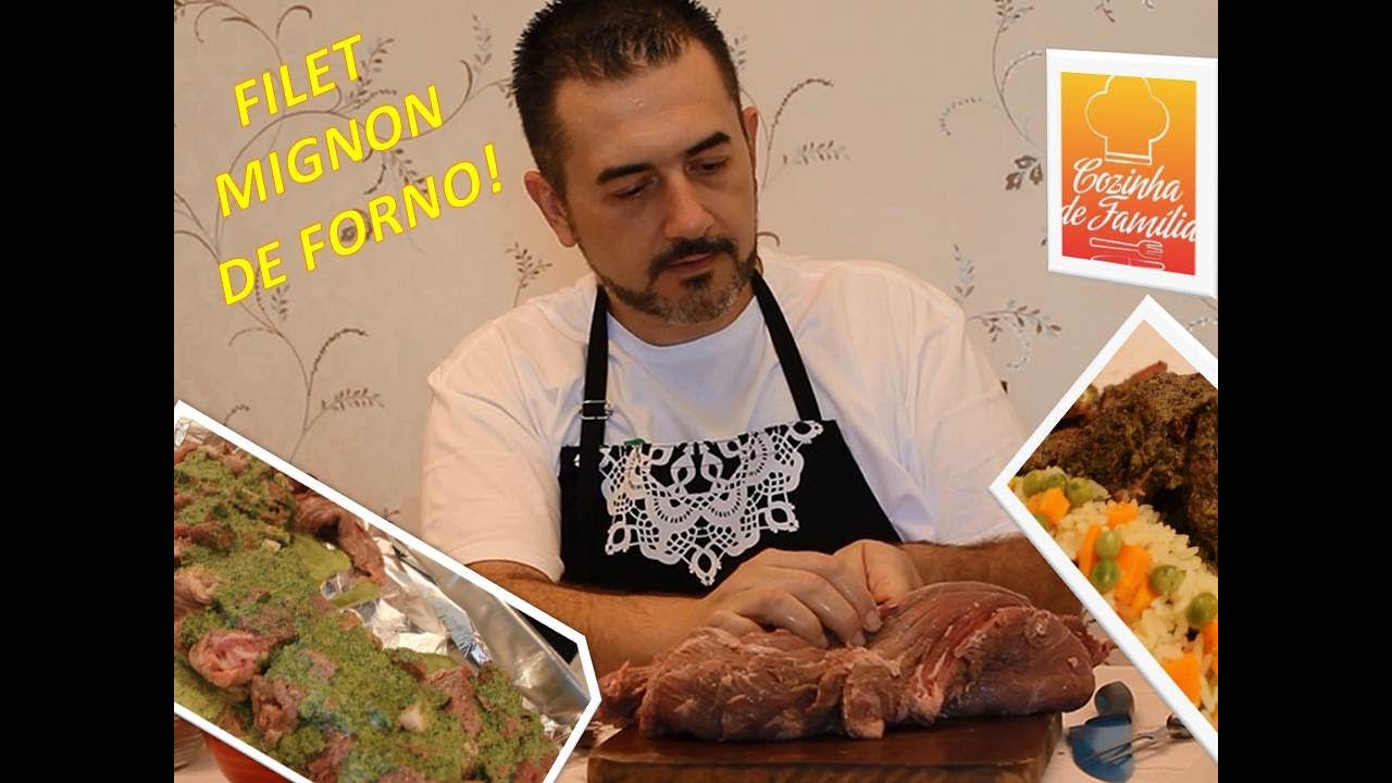 FILET MIGNON ASSADO NO FORNO....