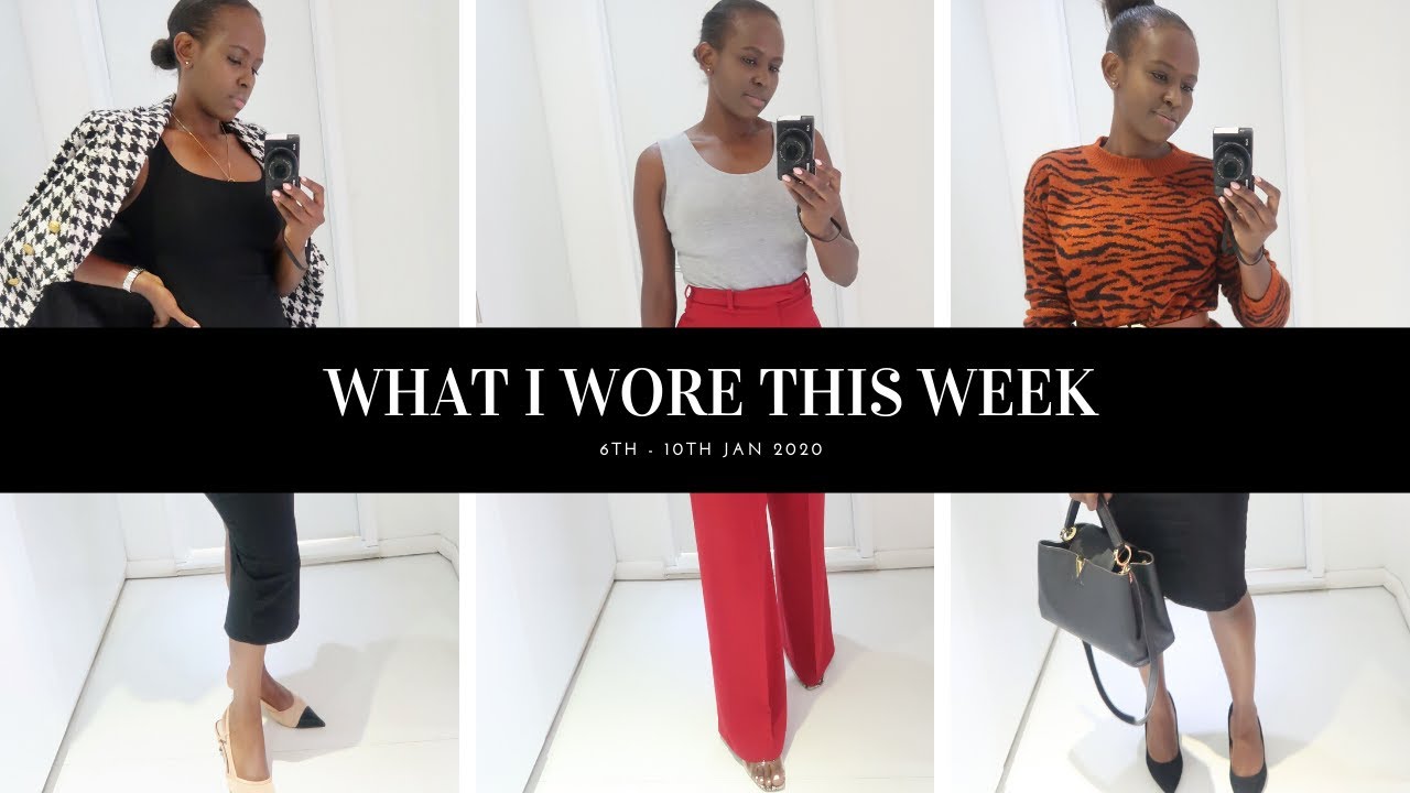 WHAT I WORE THIS WEEK #29 | SIMPLE ELEGANT CHIC| Nelly Mwangi