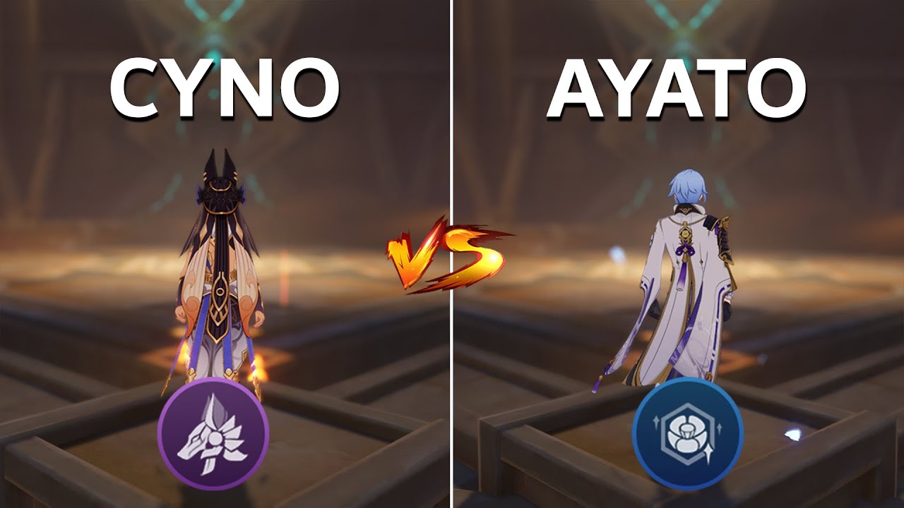 Cyno vs Ayato !! Who is the Best DPS ?? Gameplay Comparison !!