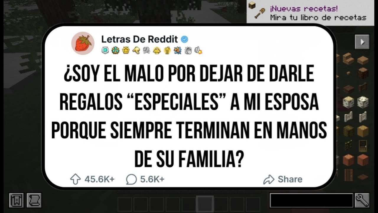 SOY EL MALO POR YA NO DARLE REGALOS ESPECIALES A MI ESPOSA 