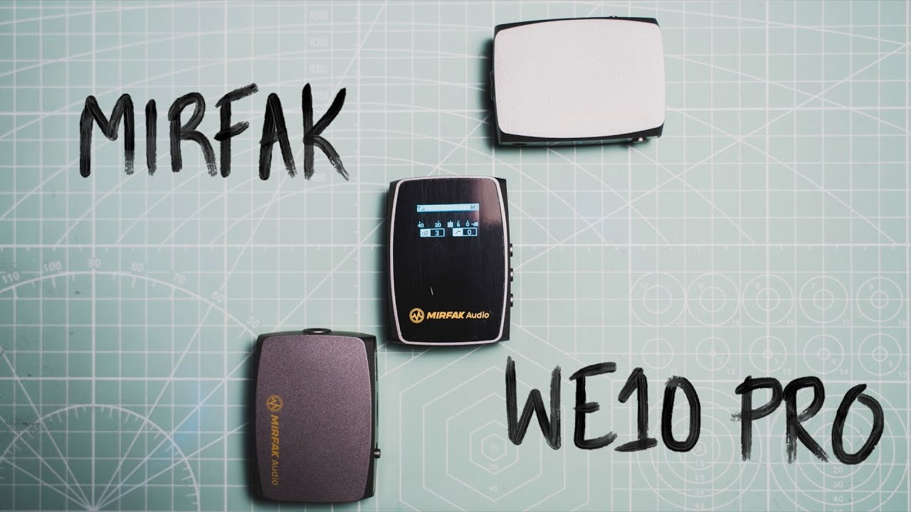 Mirfak WE10 Pro Review - Dual Transmitter Wireless Mic System