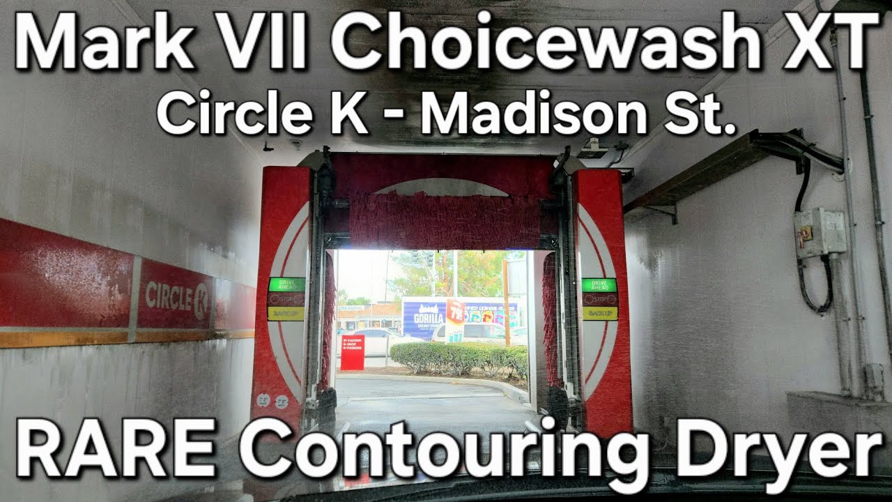 Mark VII Choicewash XT, Circle K - Madison St. (RARE Contouring Dryer)