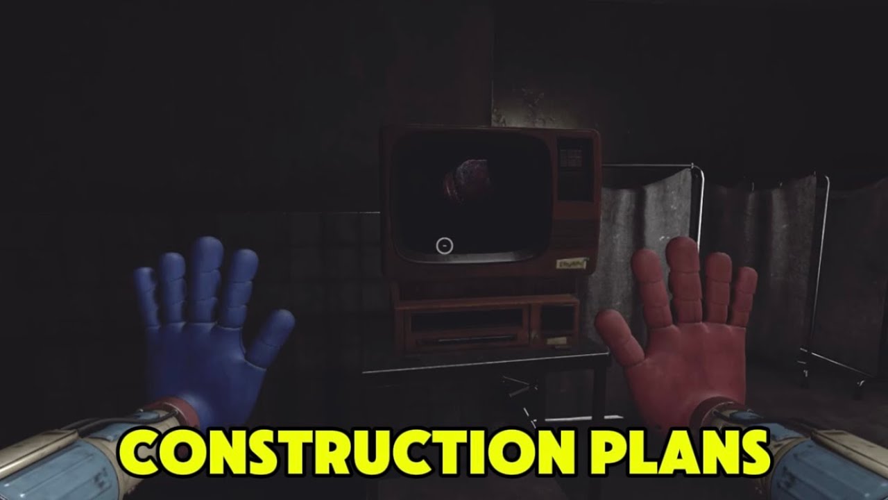 Poppy Playtime: Chapter 4 - Construction Plans VHS Tape + Location