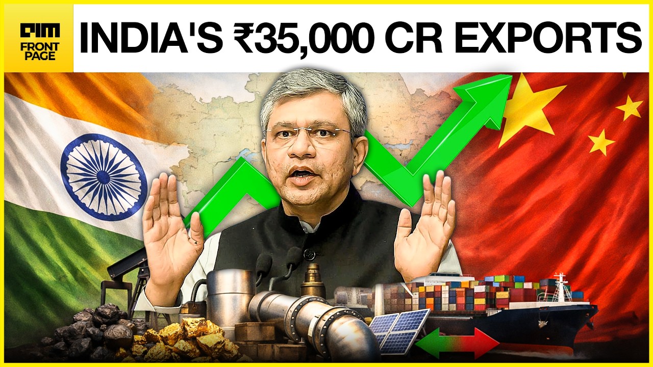 HUGE: India's Component Exports to China Jump 4.5x - Self-Reliance or an Apple Trap?