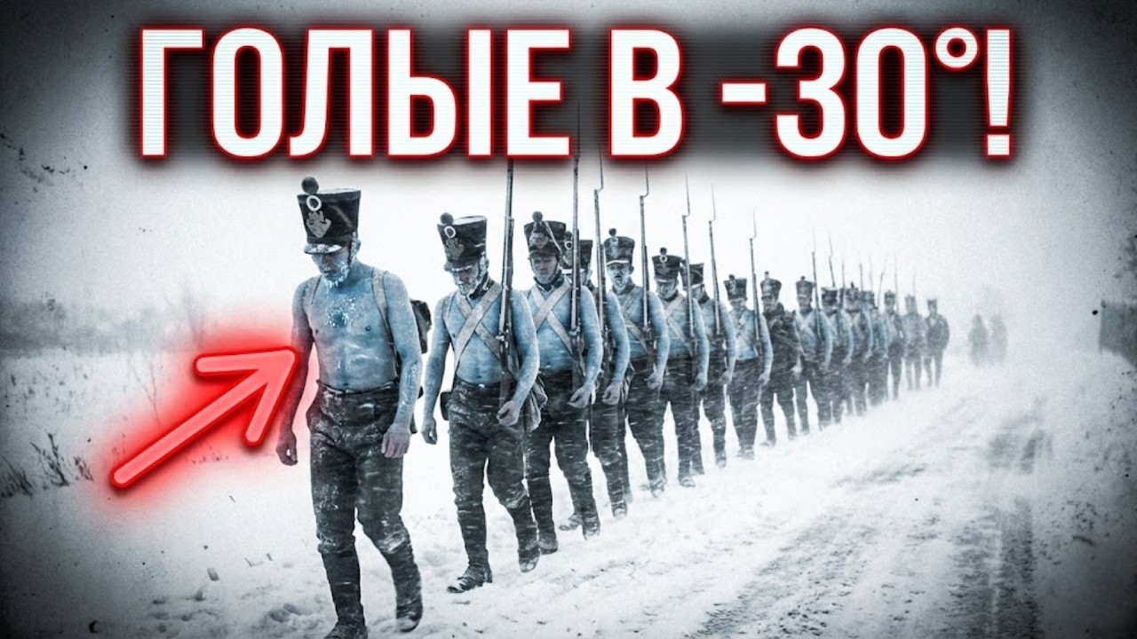 ОНИ НЕ ЧУВСТВОВАЛИ ХОЛОДА? Почему армия Наполеона и Кутузова Воевала в Лосинах в -40?