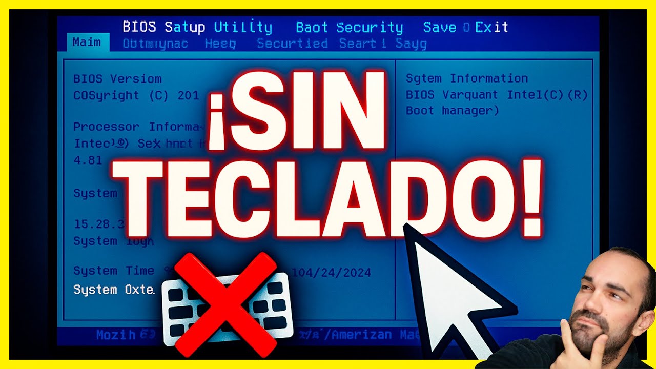 Cómo acceder a la BIOS SIN TECLADO | FÁCIL y RÁPIDO en 2025