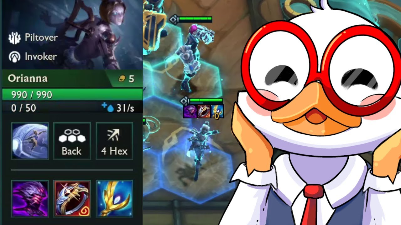 Orianna with Seraphim's Staff is quickly becoming my new favorite unit. This combo is awesome!