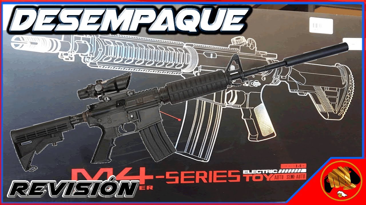 Desempaque m4  series de HidroGel eléctrica