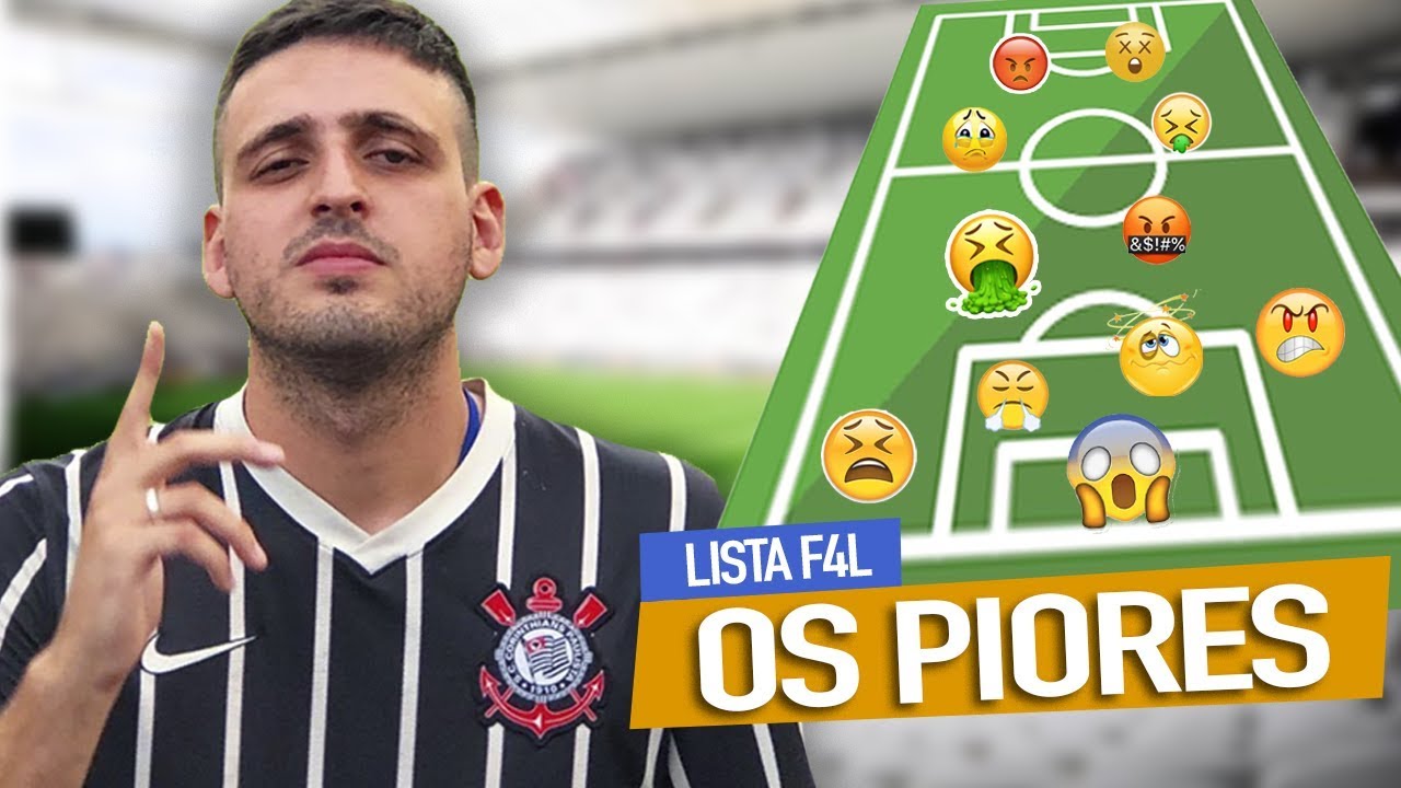 OS PIORES JOGADORES QUE eu VI JOGAR NO CORINTHIANS feat MIL GRAU