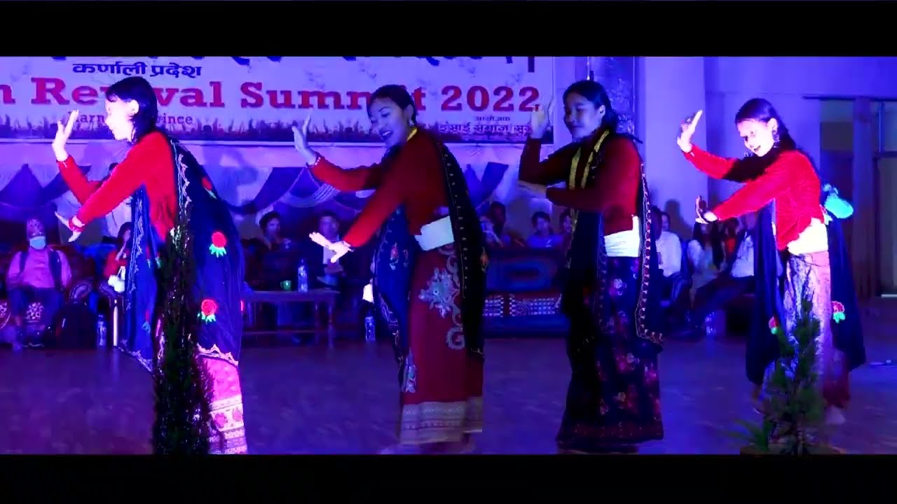 AAJ MALAI KYANAMJO    KAUDA DANCE    NEPALI CHRISTIAN SONG       STAGE PERFORMANCE    UYRS 2022