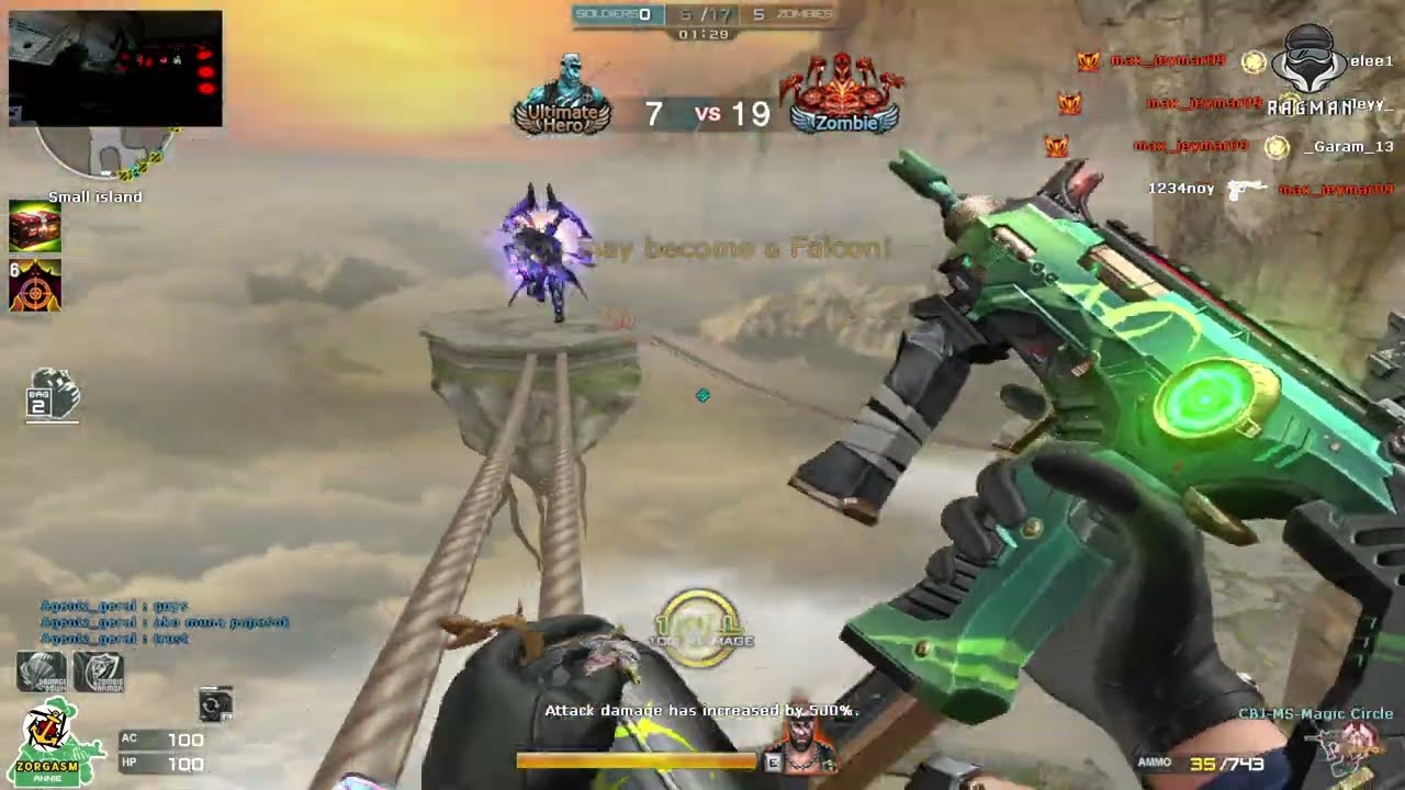 Crossfire PH: CBJ-MS Magic Circle (ZOMBIE VOID TERMINATOR RANDOM BUFF)