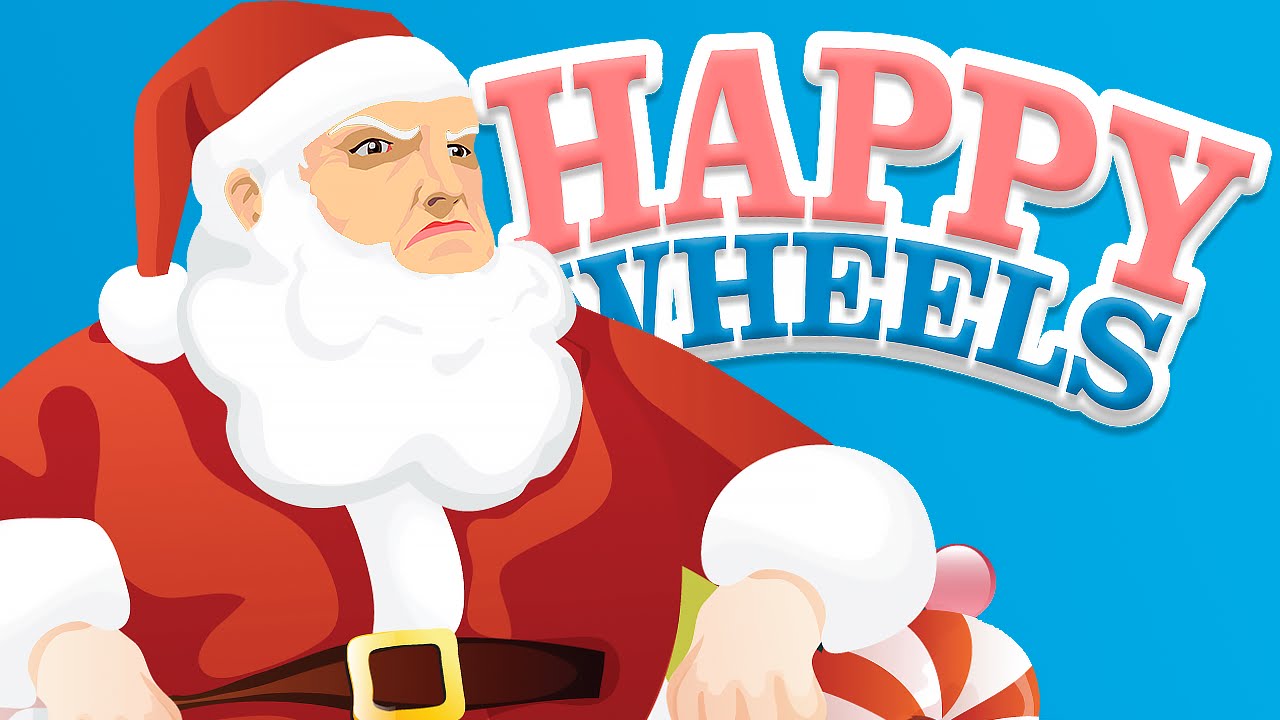 PERDI PRO PAPAI NOEL !!! - HAPPY WHEELS