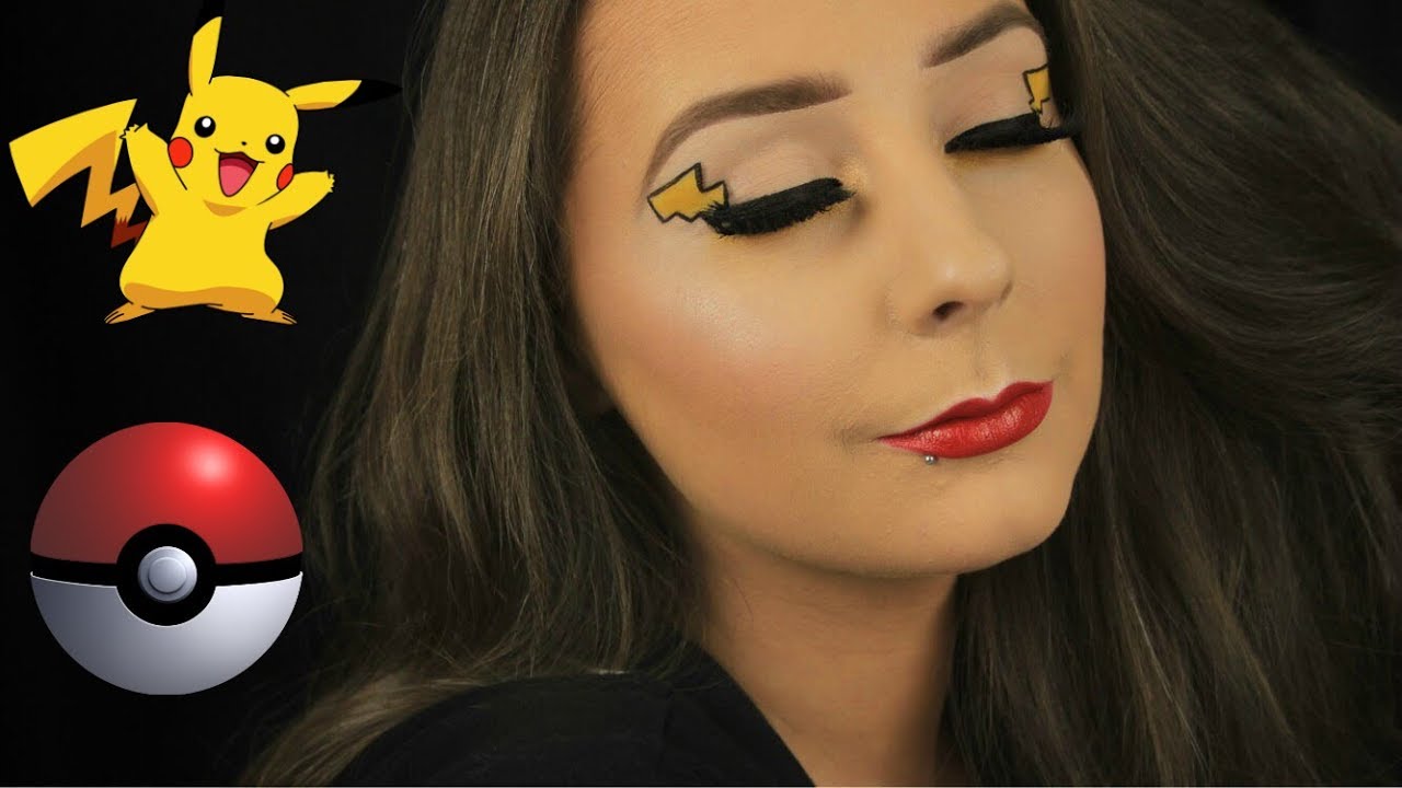 Pokemon Makeup | Detective Pikachu Winged EyeLiner | Eimear McElheron
