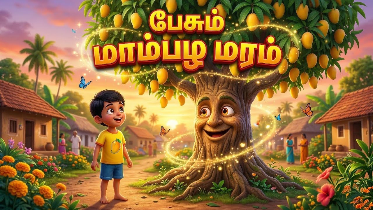 பேசும் மாம்பழ மரம் 🥭🌳 | Childrens moral Story | Bublootvkids | Tamil