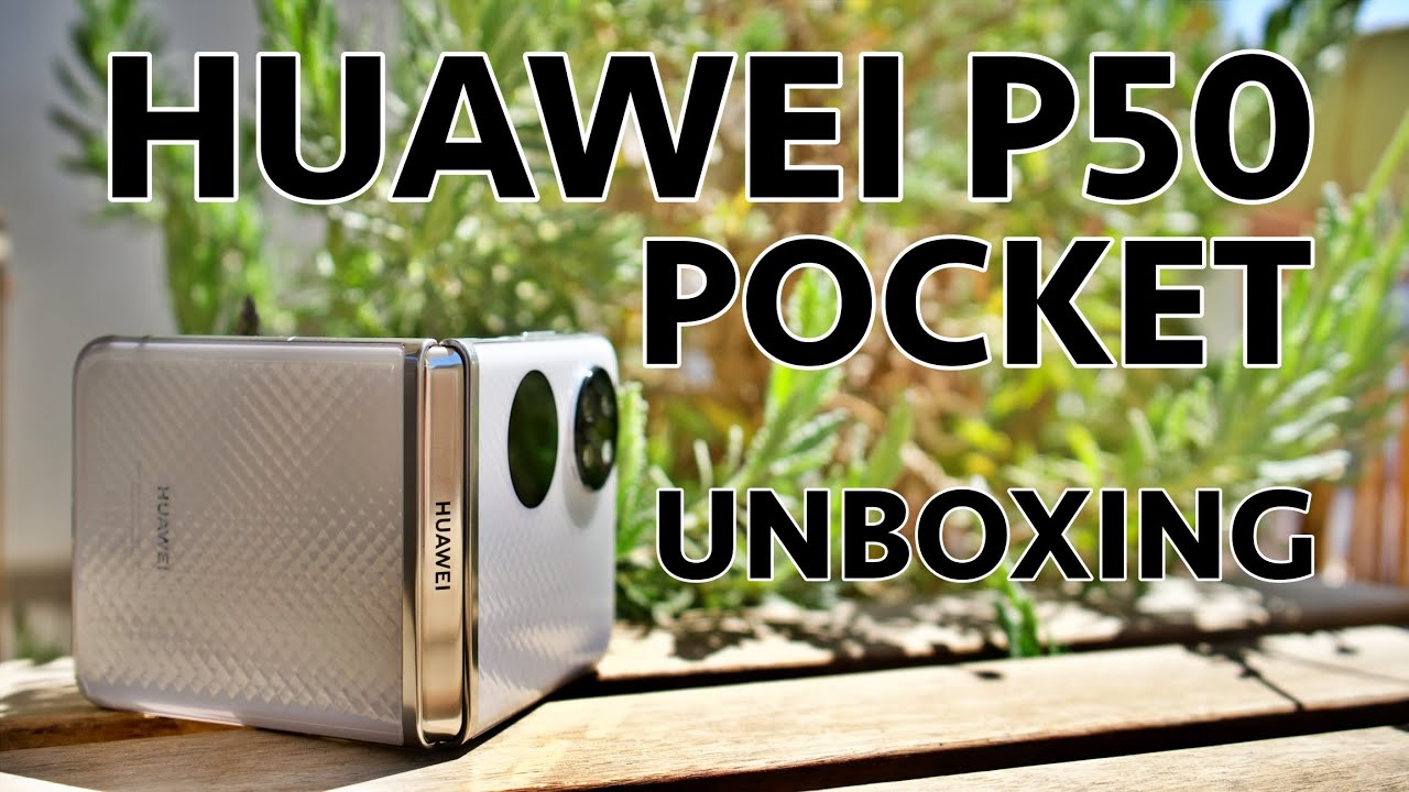 Huawei P50 Pocket unboxing. Το καλύτερο αναδιπλουμενο;