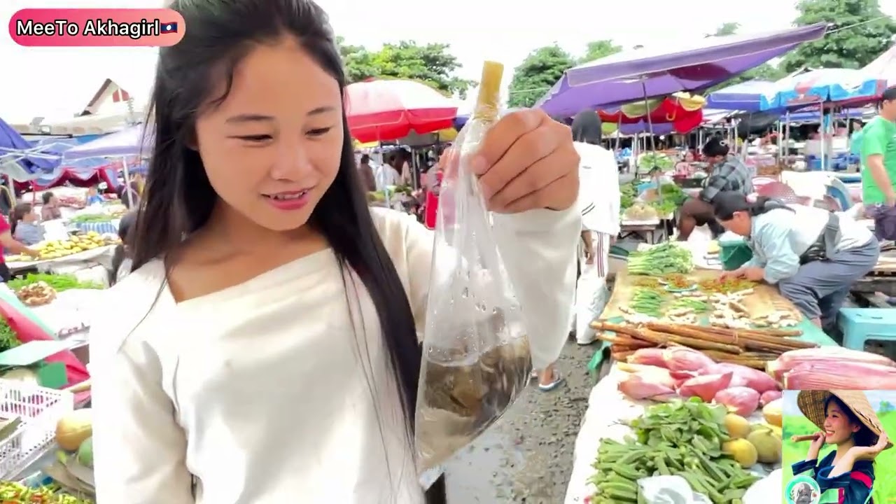 สองพี่น้องพาเดินตลาดสดพูดคุยกับแม่ค้า ก่อนเดินทางไปจากกันพรุ่งนี้เช้า การจากลาย้อมมีคนคิดถึงมากๆ😞