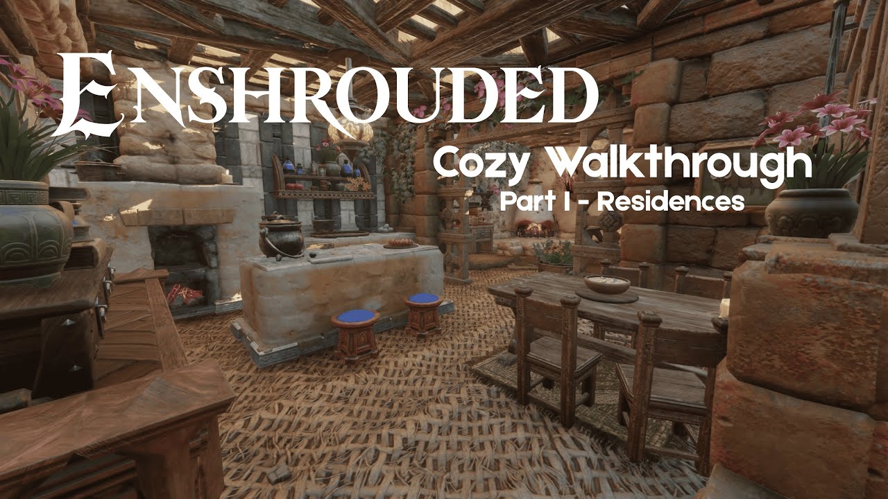 Cozy Enshrouded Walkthrough - PART 1 - No Commentary