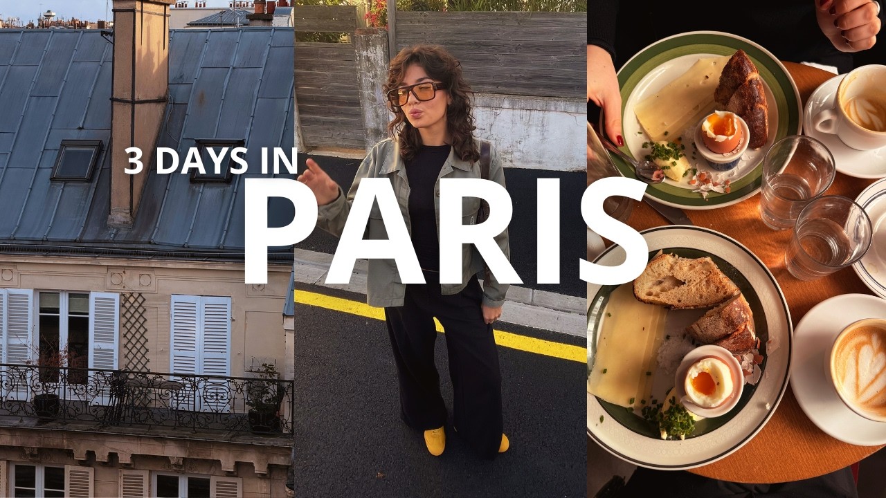 #WATCHME 3 jours à Paris ★ vlog best cafés, shopping, friends and fav spot