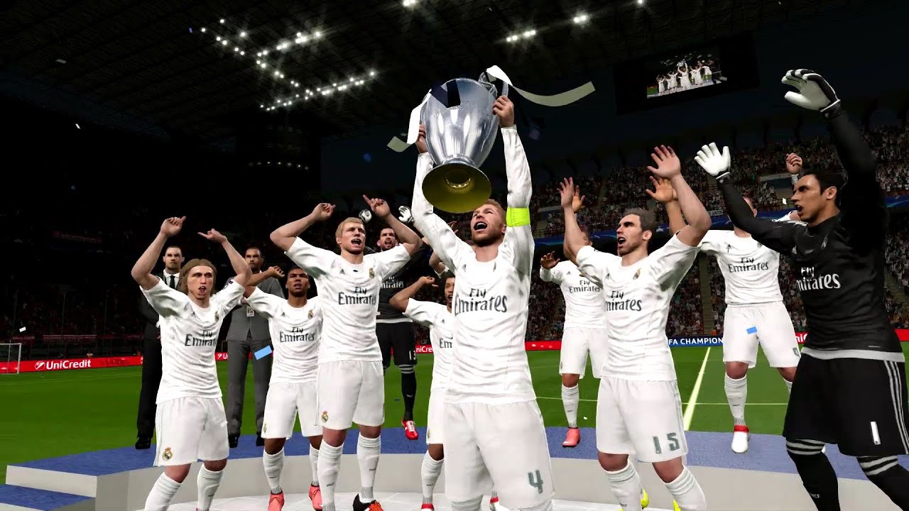 PS4 PES 2016 UEFA Champions League Final