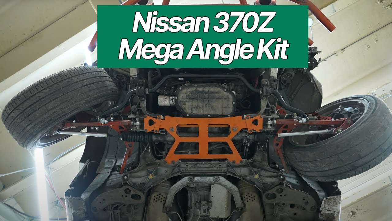 FDF 370Z/ G37 Mega Mantis Angle Kit Install (Step by Step)
