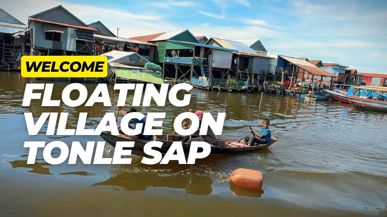 Tonle sap , Cambodia, Kampong Phluk Floating Village 