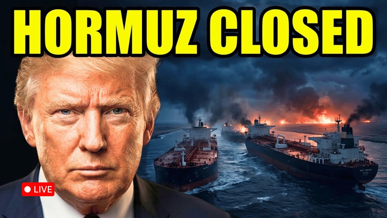 🔴 HORMUZ CLOSED: Trump Ends Sea Lane Protection, Europe Panics | Live Q&A