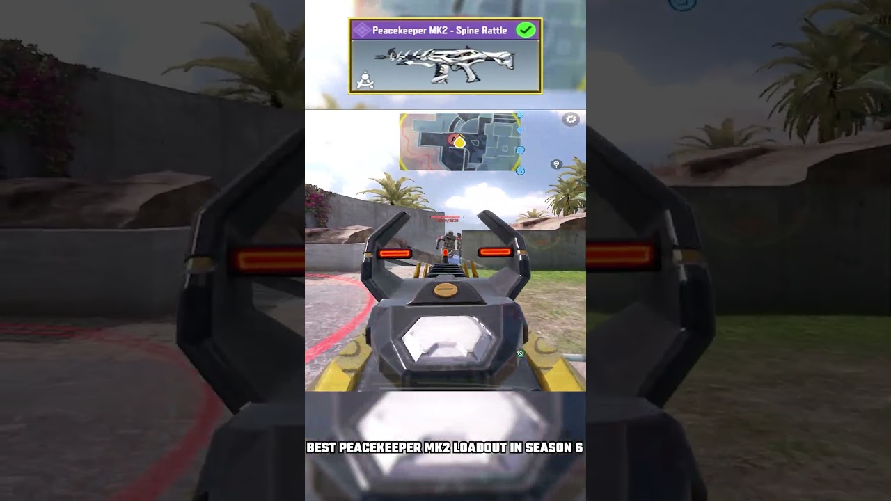 BEST PEACEKEEPER MK2 LOADOUT IN SEASON 6