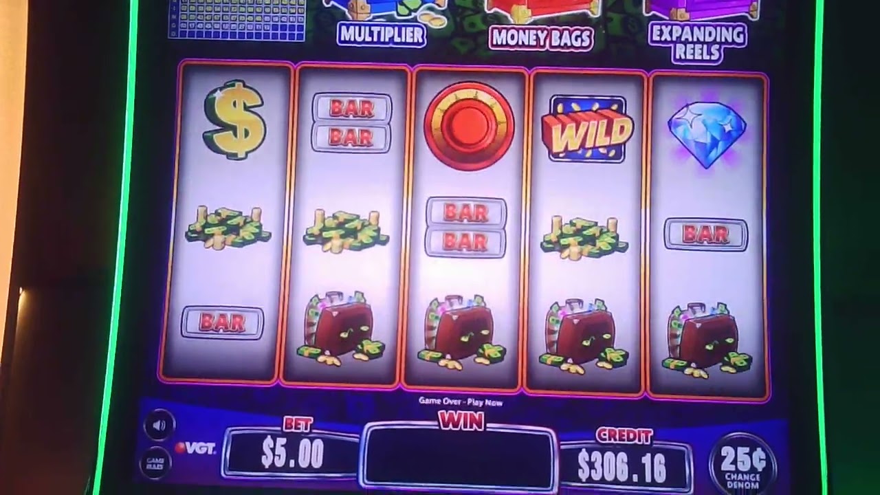 MONEY BAGS MAKE A MINT NICE RED SCREENS NICE PROFIT