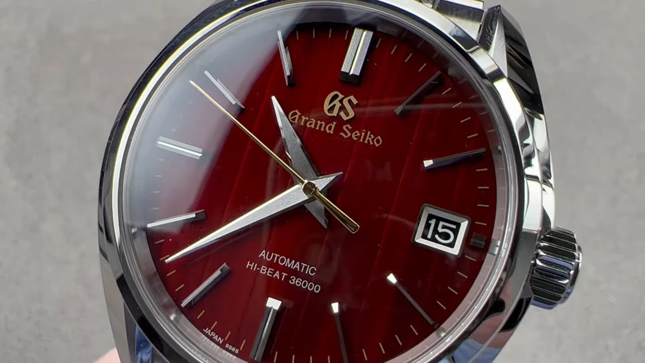 Grand Seiko Hi-Beat AUTUMN Dial SBGH269 Grand Seiko Watch Review