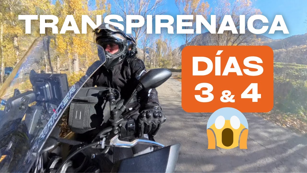 Yamaha Tracer 7 en las mejores curvas de la Transpirenaica (sin el Día 3)