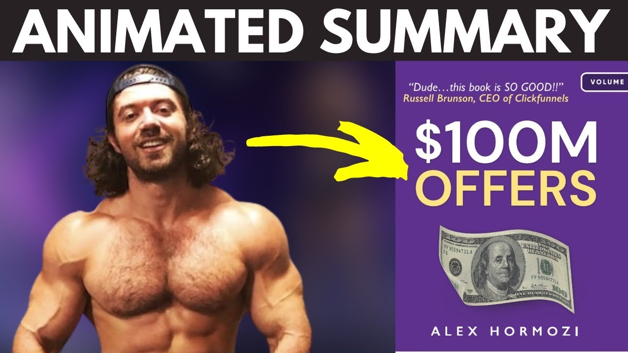Alex Hormozi $100m Offers Animated Summary